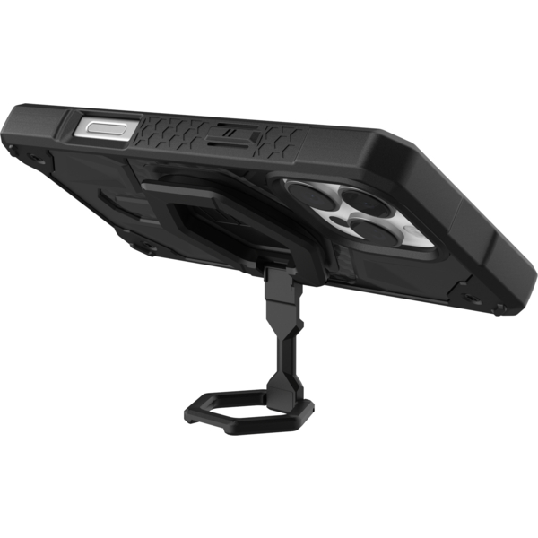 Чохол Urban Armor Gear Monarch Pro Magsafe для Apple iPhone 16 Pro Max Carbon Fiber/Black Stand 1144571BV01