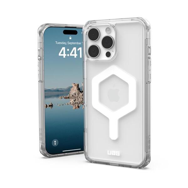 Чохол UAG для Apple iPhone 16 Pro Max, Plyo Magsafe, Ice/White 114481114341