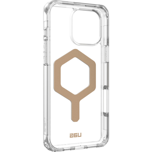 Чохол UAG для Apple iPhone 16 Pro Max, Plyo Magsafe, Ice/Gold 114481114381