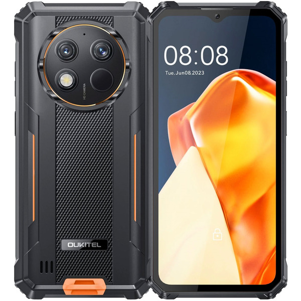 Смартфон Oukitel WP28S 6.5HD+ /4GB+128GB/ T606 /10600mAh /13+5Мп/ IP69K /NFC Orange