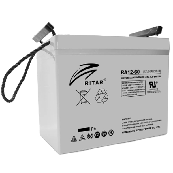 Акумуляторна батарея AGM RITAR RA12-60 12V 60Ah
