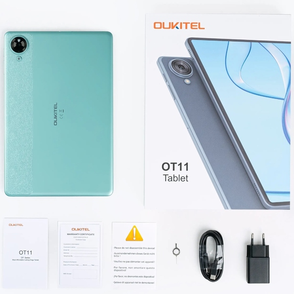 Планшет Oukitel OT11 11 HD+ /4GB/128GB/ T606 / 8000mAh / 13+8Мп / Dual SIM / LTE Green