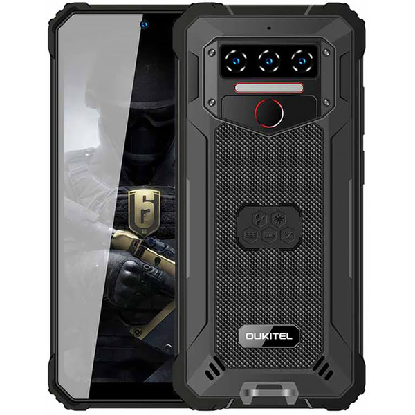 Смартфон Oukitel WP23 6.5“ HD+ /4GB/64GB/ MTK 6765 / 10600mAh / 13+5Мп / IP69K/ NFC / Black