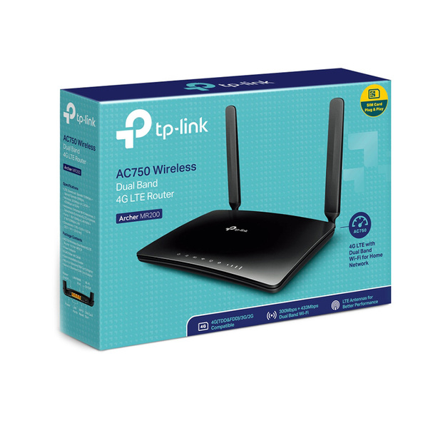 Бездротовий маршрутизатор (роутер) TP-LINK Archer MR200
