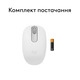 Мышь беспроводная Logitech M196 Off White (910-007460)