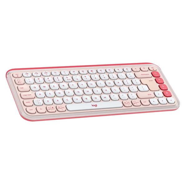 Клавiатура Logitech Pop Icon Keys Rose 920-013073