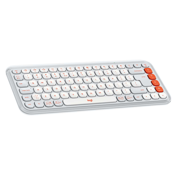 Клавiатура Logitech Pop Icon Keys Off White 920-013072