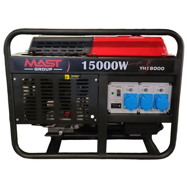 Генератор бензиновий MAST GROUP YH18000 + газова плитка Orcamp CK-505 + електричний обігрівач Gardyer HE2000