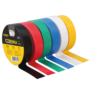 Стрічка ізоляційна ПВХ синя 0.13мм×19мм×25м SIGMA (8413421)