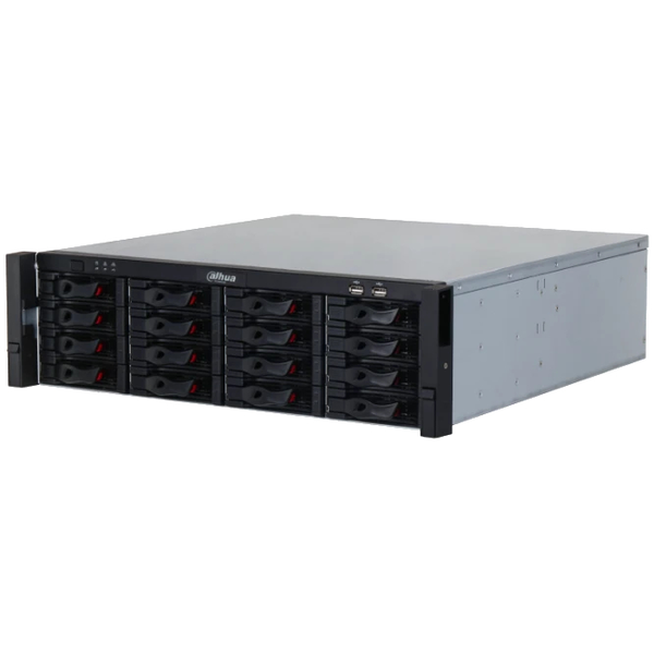 Сетевой видеорегистратор Dahua 16-канальный 1U 16PoE 2HDDs WizSense Dahua DHI-NVR2216-16P-I2