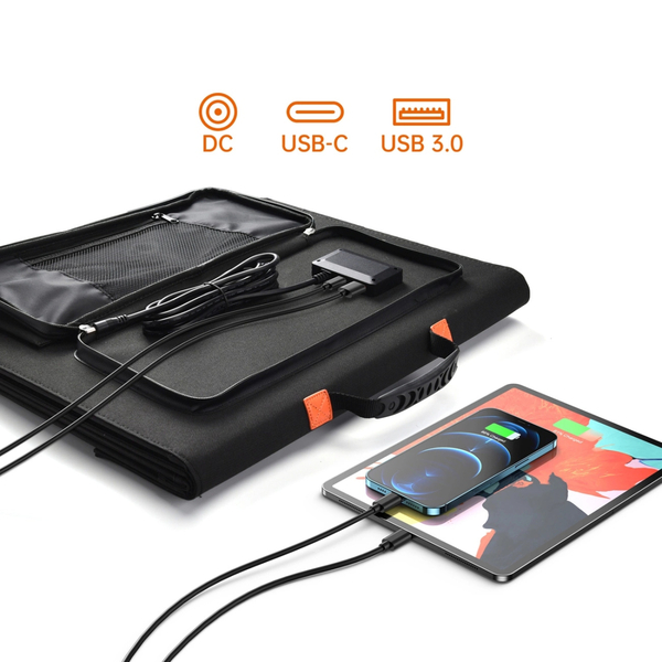 Сонячна панель Choetech SC008-V2-BK