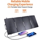Солнечная панель Choetech 40W Type-C PD 3.0 30W Max + QC 3.0 18W Max