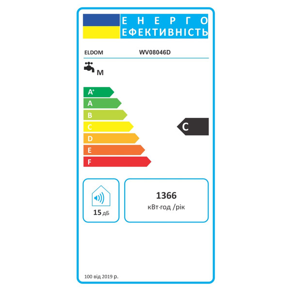 Водонагрівач Eldom Eureka 80 WV08046D