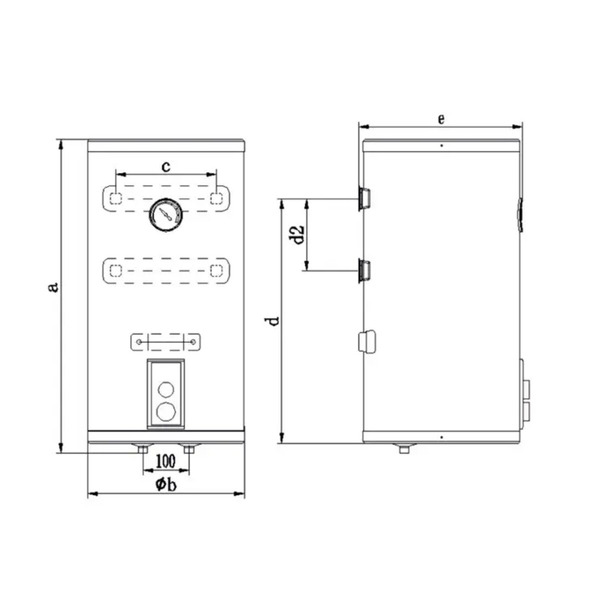 Водонагрівач OCEAN RZL100M-5 ETDT CLASSIC