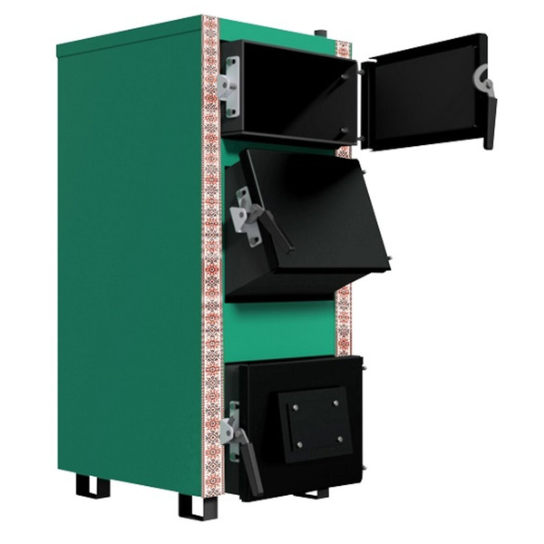 Твердопалевний котел Zubr Standart 16 квт