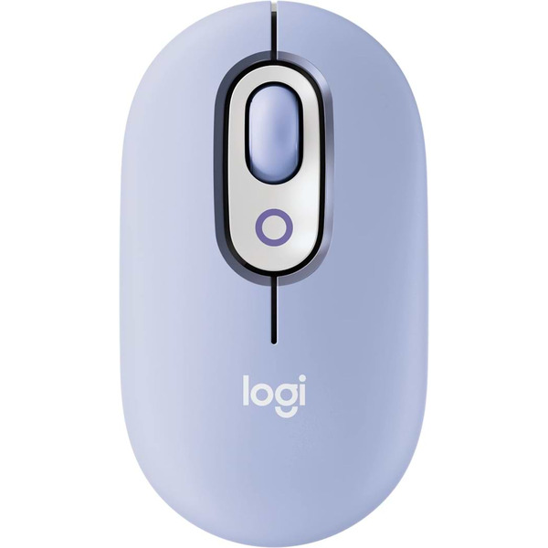 Миша Logitech Pop Mouse with Emoji Lilac (910-007414)