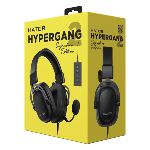 Наушники Hator Hypergang 2 USB 7.1 Titanium Edition (HTA-945)