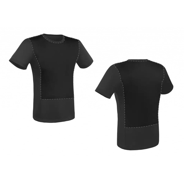 Броньована футболка Українська Броня Бронелис, розмір L, чорна