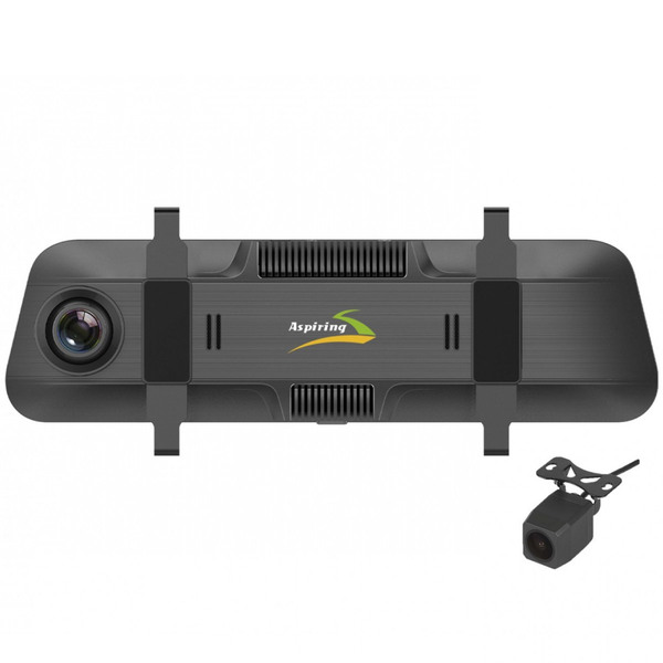 Видеорегистратор Aspiring Maxi 4 Speedcam, WIFI, GPS, 4K, X2 Camers (зеркало заднего вида)