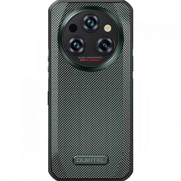 Смартфон Oukitel WP35 5G 6.6 FHD+ /8GB+256GB/ MTK6100+ /11000mAh /64+32Мп/ IP69K /NFC Green