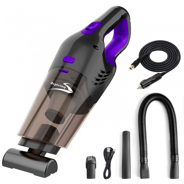 Автомобильный пылесос Aspiring Windstorm 3 Беспроводной и со шнуром 17000 Pa (WS17KP100)