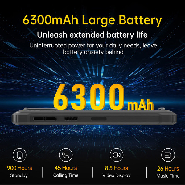 Смартфон Oukitel G2 5.93HD+ /4GB+64GB/ T606 / 6300mAh /13+5Мп/ IP69K /NFC Black