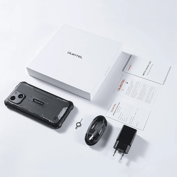 Смартфон Oukitel G2 5.93HD+ /4GB+64GB/ T606 / 6300mAh /13+5Мп/ IP69K /NFC Black