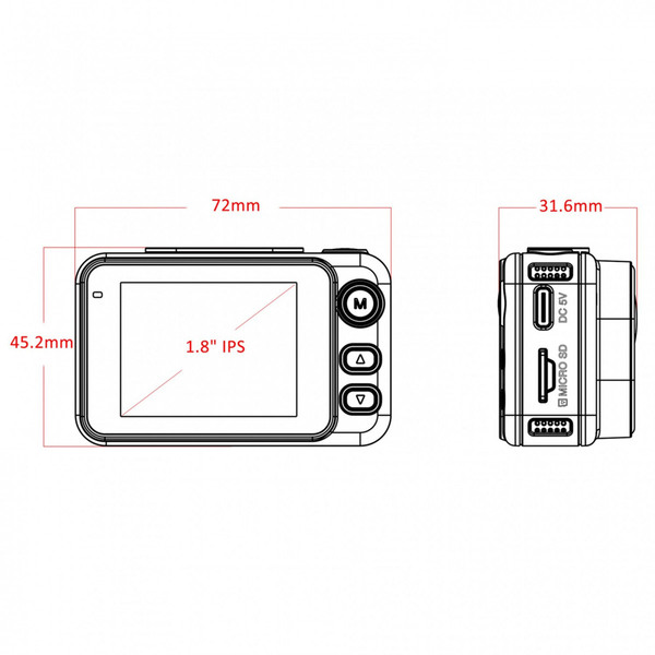 Відеореєстратор Aspiring Expert 9 Speedcam, WI-FI, GPS, 2K, 2 camers
