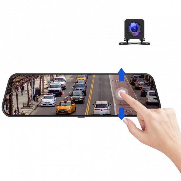 Видеорегистратор Aspiring Reflex 8 Dual FHD 2 camers (зеркало заднего вида)