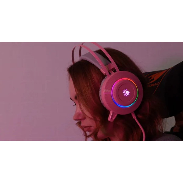 Навушники A4Tech Bloody G521 Pink