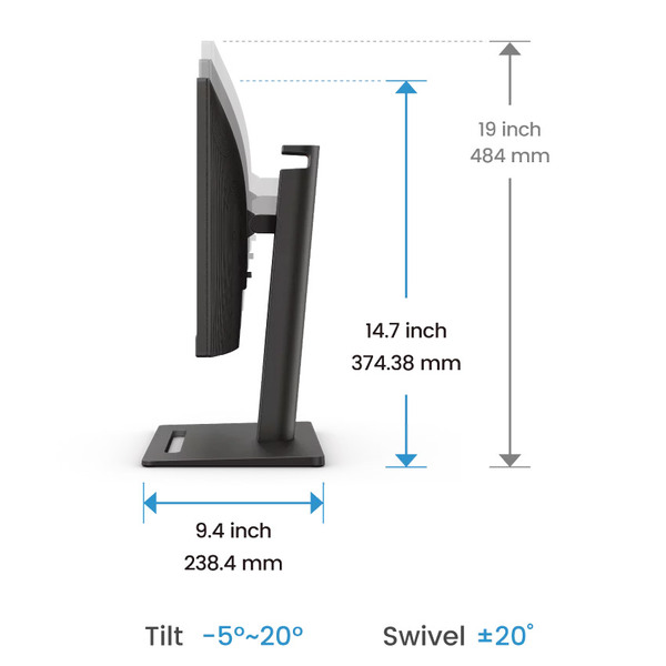 Монітор TFT 23.8 BenQ GW2490T