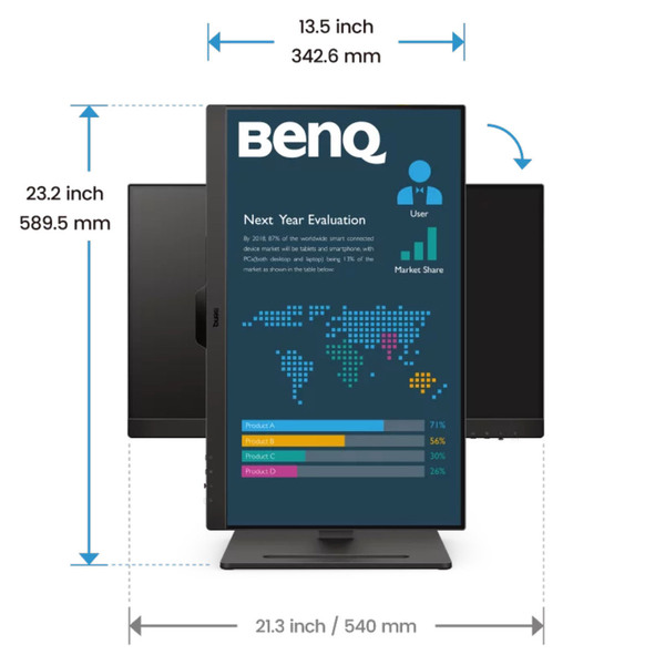 Монітор TFT 23.8 BenQ BL2490T