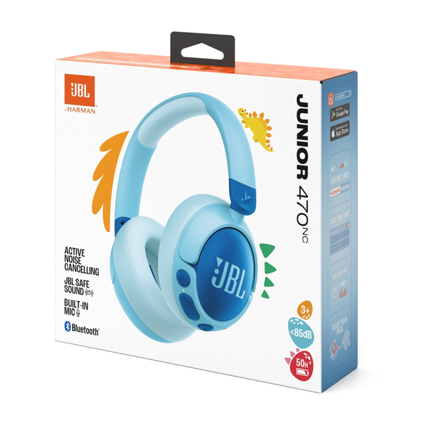 Навушники JBL Junior 470NC Blue (JBLJR470NCBLU)