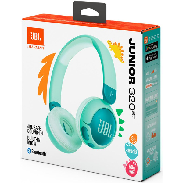 Bluetooth-гарнитура JBL JR320BT Green (JBLJR320BTGRN)