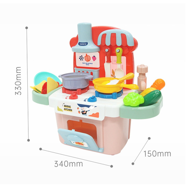 Дитяча кухня Beiens (М2356red) червона