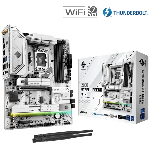 Материнська плата ASRock Z890 Steel Legend WiFi Socket 1851