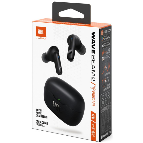 Навушники JBL Wave Beam 2 Black (JBLWBEAM2BLK)