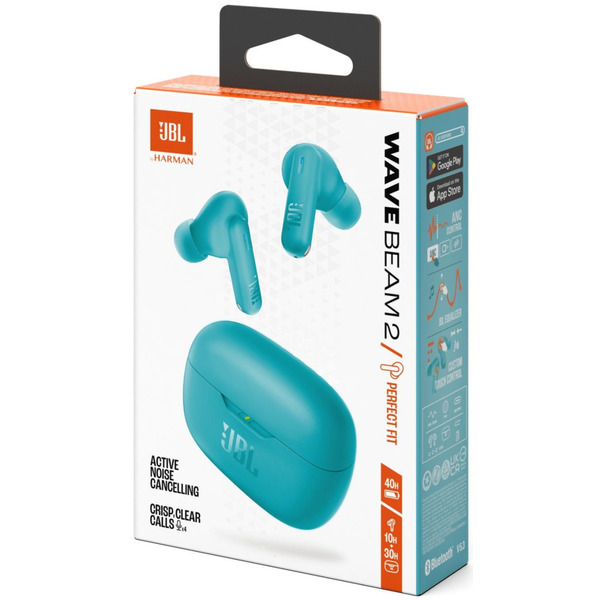 Bluetooth-гарнитура JBL Wave Beam 2 Blue (JBLWBEAM2BLU)