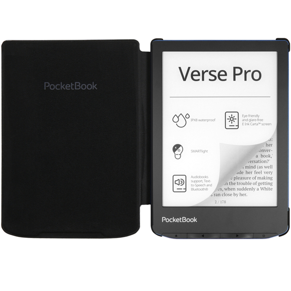 Чохол-книжка PocketBook Shell Cover для PocketBook 6" PB629/634 Blue (H-S-634-B-WW)
