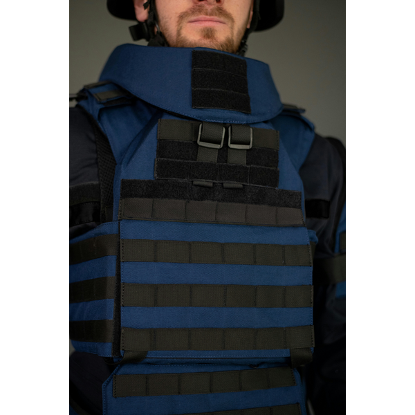 Бронекостюм демінера Ладомир, клас захисту ДСТУ 2, розмір L, синій