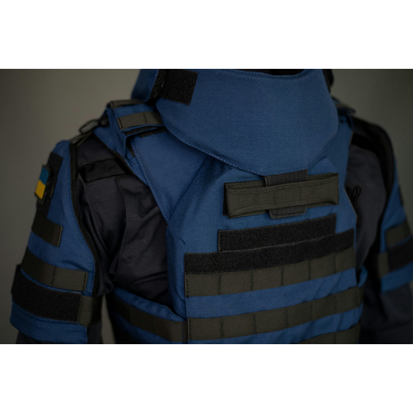 Бронекостюм демінера Ладомир, клас захисту ДСТУ 2, розмір L, синій