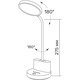 LED настольная лампа с аккумулятором TITANUM TLTF-011W 6W 2700-6000K