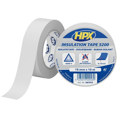 Лента ПВХ изоляционная HPX IW1910 HPX5200 19мм х 10м