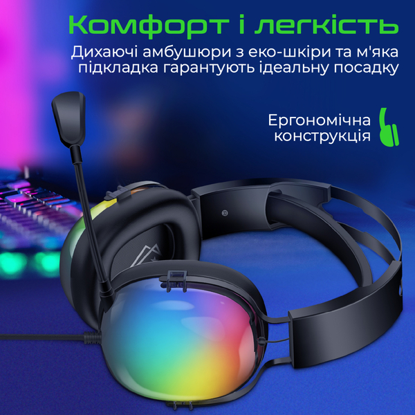 Наушники Vertux Sirius Black