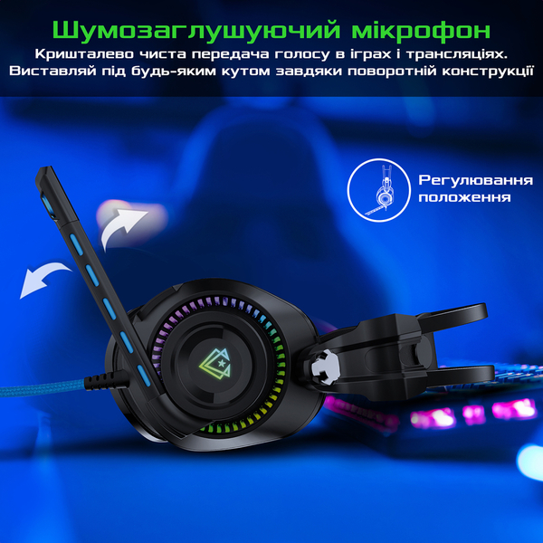 Навушники Vertux Bogota Blue