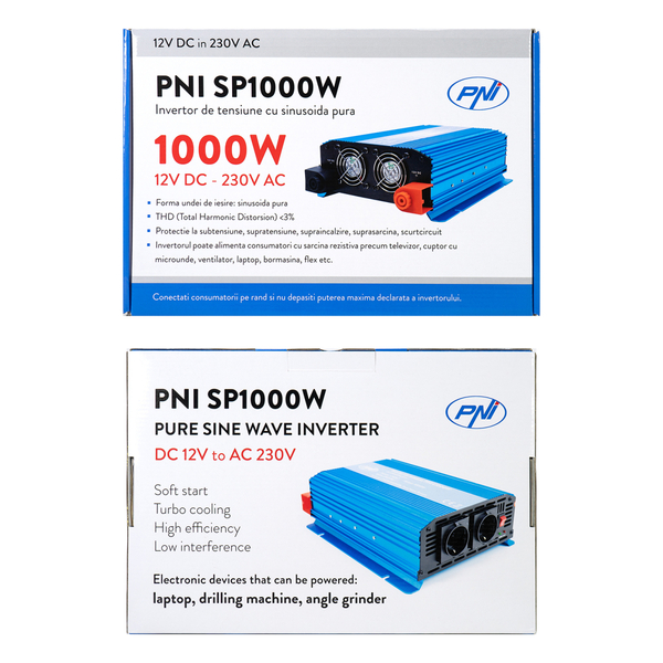 Инвертор автомобильный PNi SP1000W 1000W