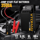 Автомобильный портативный Jump Starter X5 3500A с компрессором 160PSI 59.2Wh Vtoman