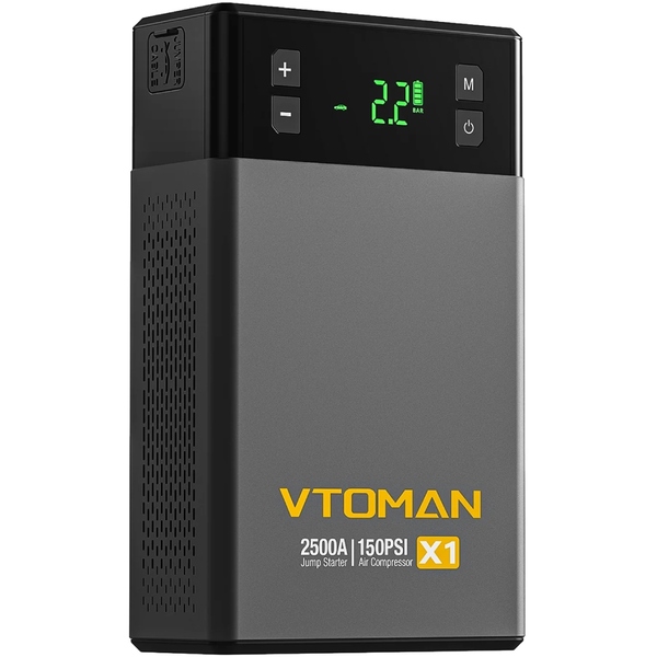 **Портативный стартер с компрессором Vtoman X1 2500A (X1_Vtoman)**