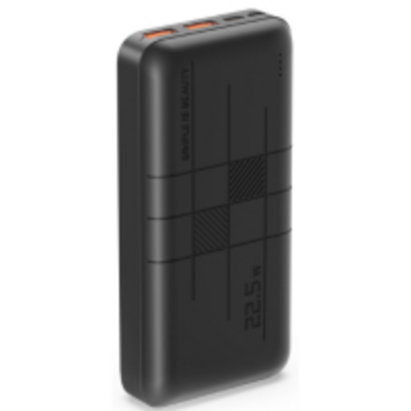 Зовнішній акумулятор (Power Bank) XO PR188 - 20000 mAh (Black)