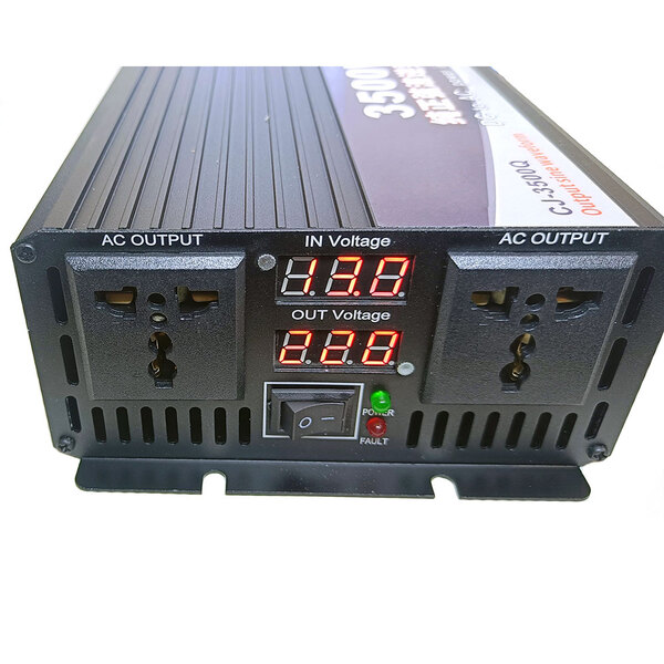 Инвертор автомобильный Choetech 12\220V 1600Вт CJ3500Q-V2
